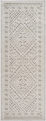 Hibah Natural Gray Outdoor Area Rug - Clearance - Ornate Home