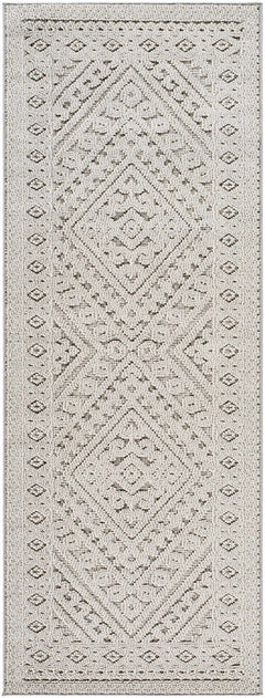 Hibah Natural Gray Outdoor Area Rug - Clearance - Ornate Home