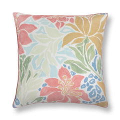 Hibiscus Bay Multi 22"x22" Throw Pillow (Set of 2) - Ornate Home