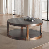 Hickory Distressed Espresso Coffee Table