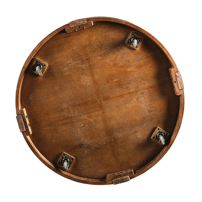 Hickory Distressed Espresso Coffee Table