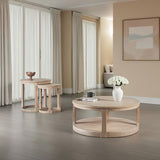 Hickory Natural Nesting End Table