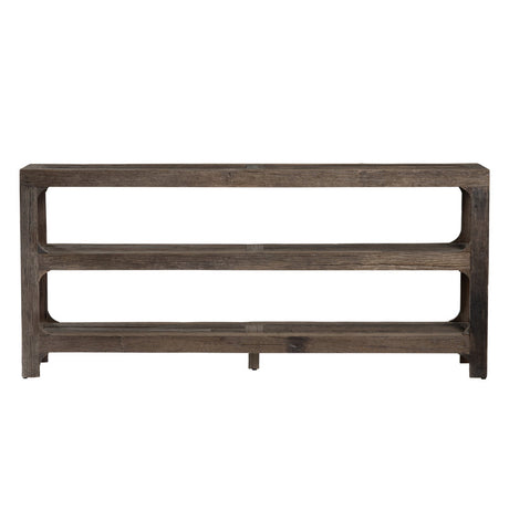Hickory Ridge Brown Console Table - Ornate Home