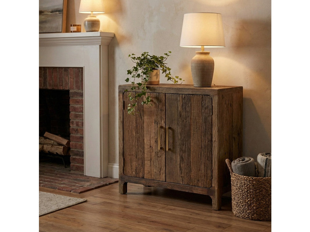 Hickory Ridge Brown Two Door Cabinet - Ornate Home