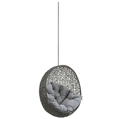 Hide Gray Outdoor Patio Swing Chair Without Stand - Ornate Home