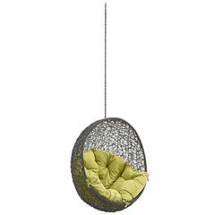 Hide Gray/Peridot Outdoor Patio Swing Chair Without Stand - Ornate Home