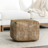 Hide Multicolor Pouf - Ornate Home