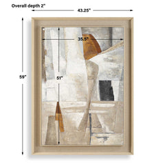 Hide & Seek Multicolor Abstract Art - Ornate Home