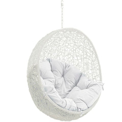 Hide White Outdoor Patio Swing Chair Without Stand - Ornate Home
