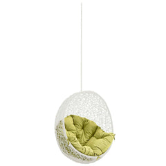 Hide White/Peridot Outdoor Patio Swing Chair Without Stand - Ornate Home