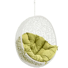 Hide White/Peridot Outdoor Patio Swing Chair Without Stand - Ornate Home