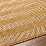 Hiero Flatweave Faux Jute Outdoor Rug - Ornate Home
