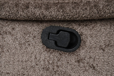 Hieronymus Dark Brown Glider Recliner Chair - Ornate Home