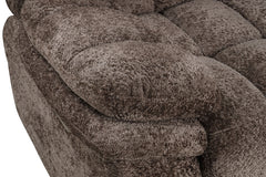 Hieronymus Dark Brown Power Sectional - Ornate Home