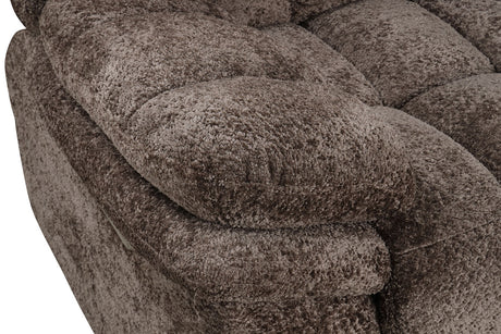 Hieronymus Dark Brown Power Sectional - Ornate Home