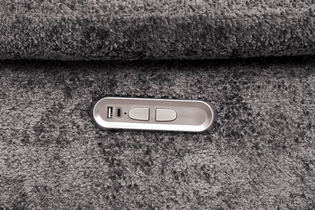 Hieronymus Dark Gray Power Sectional - Ornate Home