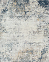 Higden Abstract Denim Blue Rug - Ornate Home