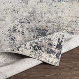 Higden Abstract Denim Blue Rug - Ornate Home