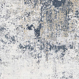 Higden Abstract Denim Blue Rug - Ornate Home