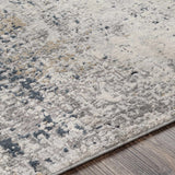 Higden Abstract Denim Blue Rug - Ornate Home