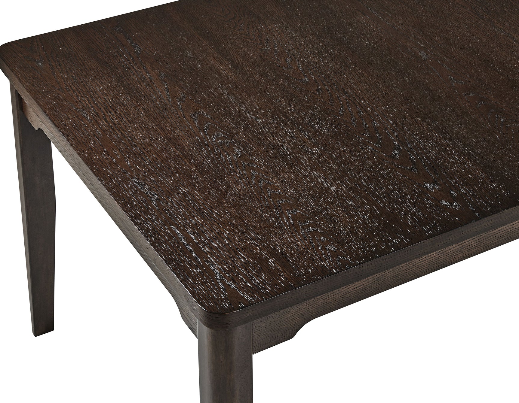 Higgins Dark Oak/Gray Dining Set - Ornate Home