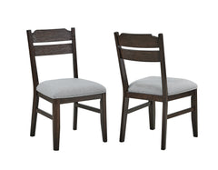 Higgins Dark Oak/Gray Dining Set - Ornate Home