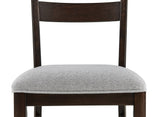 Higgins Dark Oak/Gray Dining Set - Ornate Home