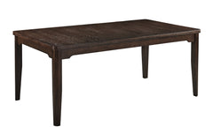 Higgins Dark Oak/Gray Dining Set - Ornate Home