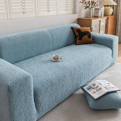 High Elastic Floral Couch Slipcover, Jacquard Stretch Non-Slip Furniture Protector - Ornate Home