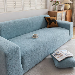 High Elastic Floral Couch Slipcover, Jacquard Stretch Non-Slip Furniture Protector - Ornate Home
