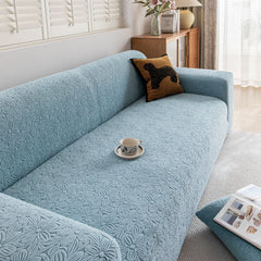 High Elastic Floral Couch Slipcover, Jacquard Stretch Non-Slip Furniture Protector - Ornate Home