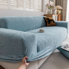 High Elastic Floral Couch Slipcover, Jacquard Stretch Non-Slip Furniture Protector - Ornate Home