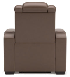 High Impact Tobacco Power Recliner - Ornate Home