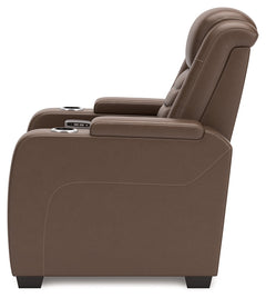 High Impact Tobacco Power Recliner - Ornate Home