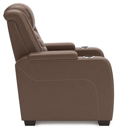 High Impact Tobacco Power Recliner - Ornate Home