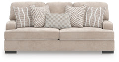 High Profile Taupe Sofa, Oversized Chair and Ottoman - Ornate Home