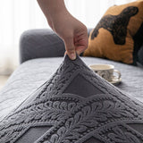 High Stretch 3D Jacquard Sofa Slipcovers, Pet Friendly Non Slip Sofa Cover Washable - Ornate Home