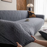 High Stretch 3D Jacquard Sofa Slipcovers, Pet Friendly Non Slip Sofa Cover Washable - Ornate Home