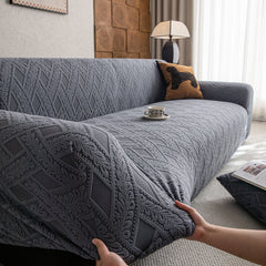 High Stretch 3D Jacquard Sofa Slipcovers, Pet Friendly Non Slip Sofa Cover Washable - Ornate Home