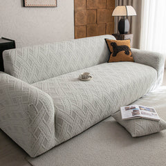 High Stretch 3D Jacquard Sofa Slipcovers, Pet Friendly Non Slip Sofa Cover Washable - Ornate Home