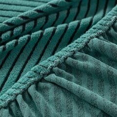 High Stretch Chevron Sofa Cover, Soft Washable Textured Jacquard Slipcover for Couch - Ornate Home