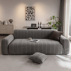 High Stretch Chevron Sofa Cover, Soft Washable Textured Jacquard Slipcover for Couch - Ornate Home