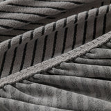 High Stretch Chevron Sofa Cover, Soft Washable Textured Jacquard Slipcover for Couch - Ornate Home