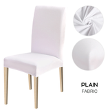 High Stretch Dining Chair Cover, 1/2/4/6pcs Jacquard Spandex Slipcover - Ornate Home