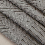 High Stretch Embossed Geometric Slipcover for Couch, Cozy Plush Fleece Couch Cover - Ornate Home