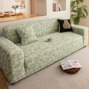High Stretch Thick 3D Spacer Sofa Cover, Air-Layer Jacquard Cushioned Couch Slipcover - Ornate Home