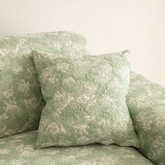 High Stretch Thick 3D Spacer Sofa Cover, Air-Layer Jacquard Cushioned Couch Slipcover - Ornate Home