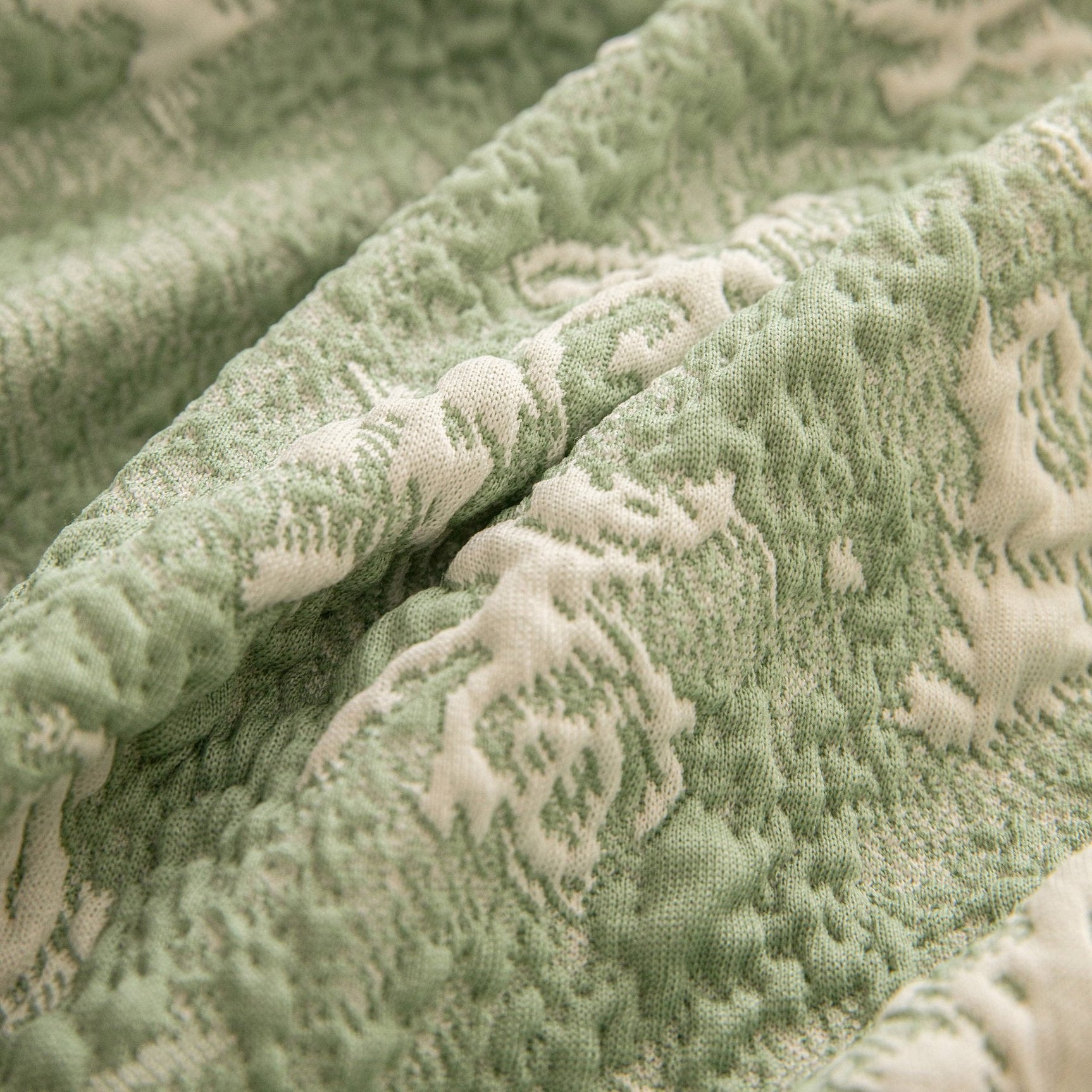 High Stretch Thick 3D Spacer Sofa Cover, Air-Layer Jacquard Cushioned Couch Slipcover - Ornate Home