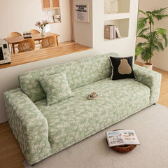 High Stretch Thick 3D Spacer Sofa Cover, Air-Layer Jacquard Cushioned Couch Slipcover - Ornate Home