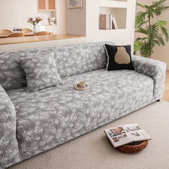 High Stretch Thick 3D Spacer Sofa Cover, Air-Layer Jacquard Cushioned Couch Slipcover - Ornate Home